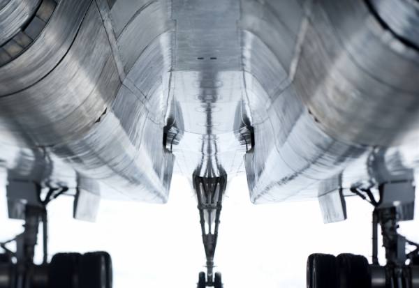 Photograph Rene Spalek Tupolev Concorde Supersonic Airplane on One Eyeland